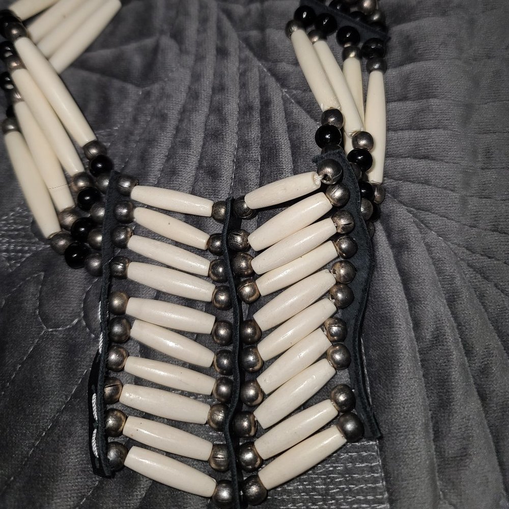 Beaded choker